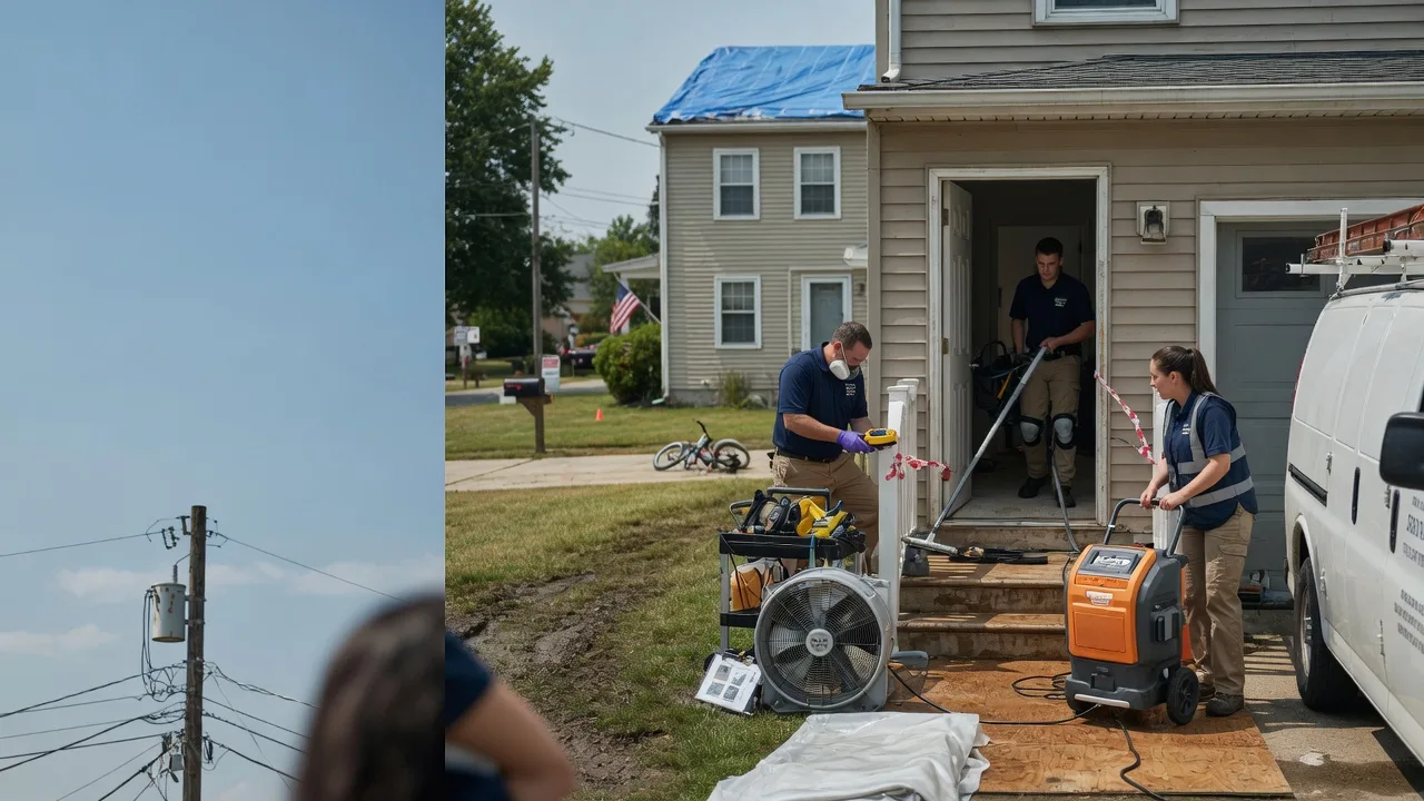 Water Damage Repair in Lacarne, OH near me